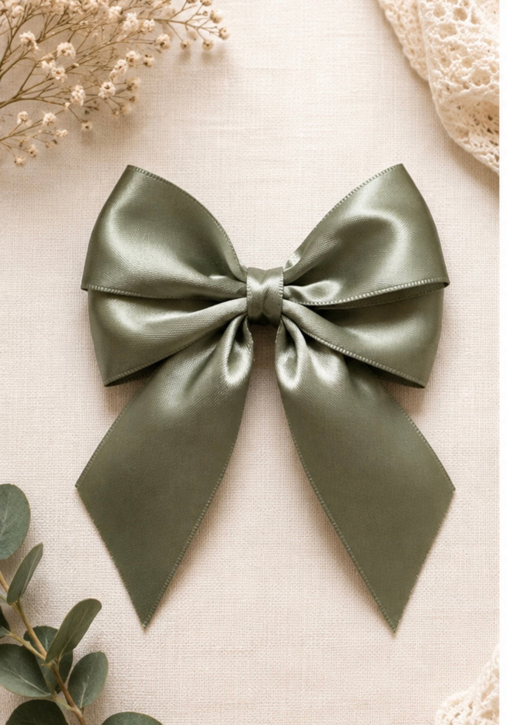 The Signature Satin Bow