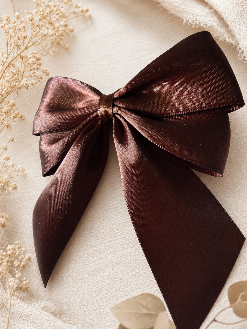 The Signature Satin Bow