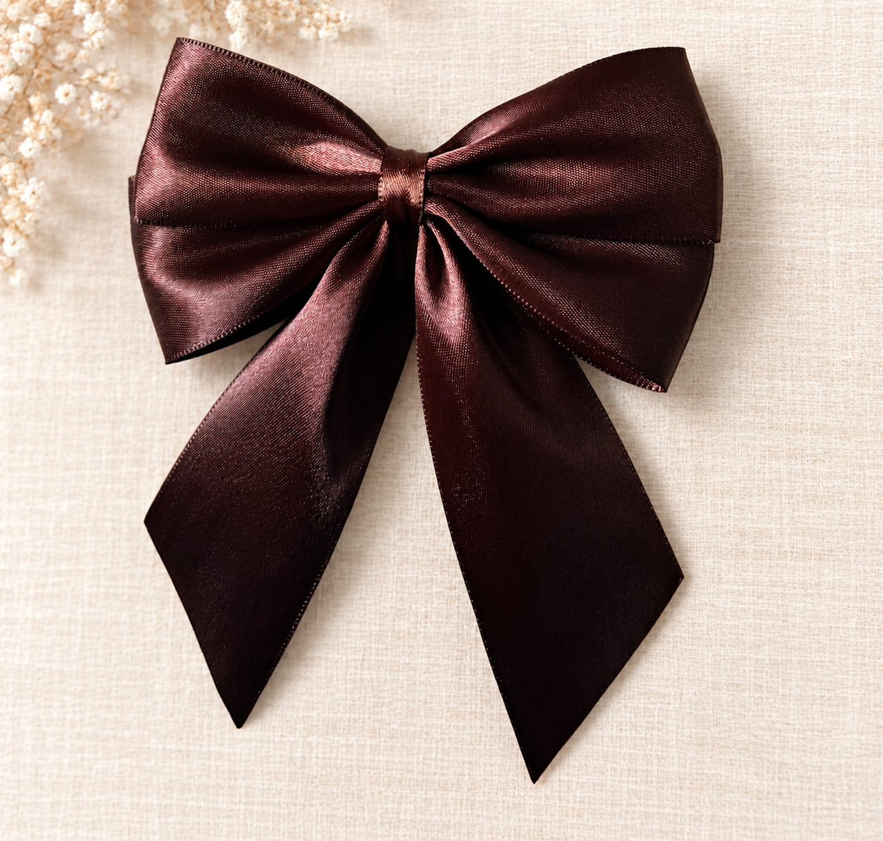 The Signature Satin Bow