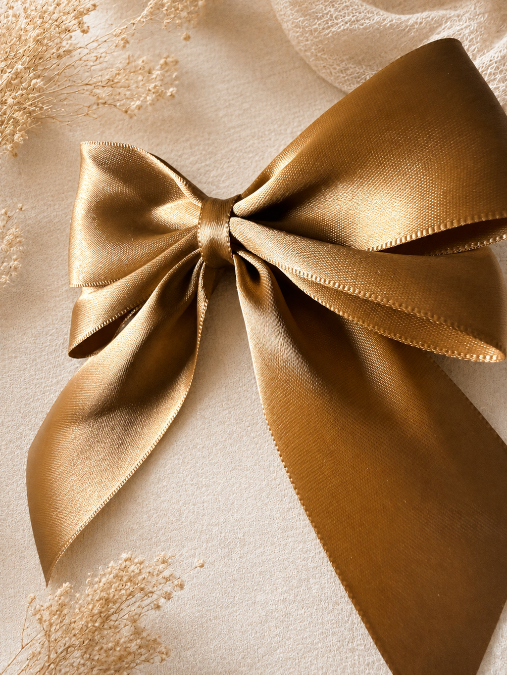 The Signature Satin Bow