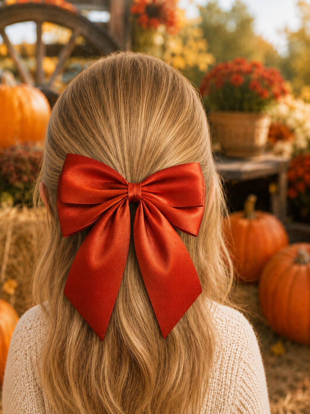 The Signature Satin Bow