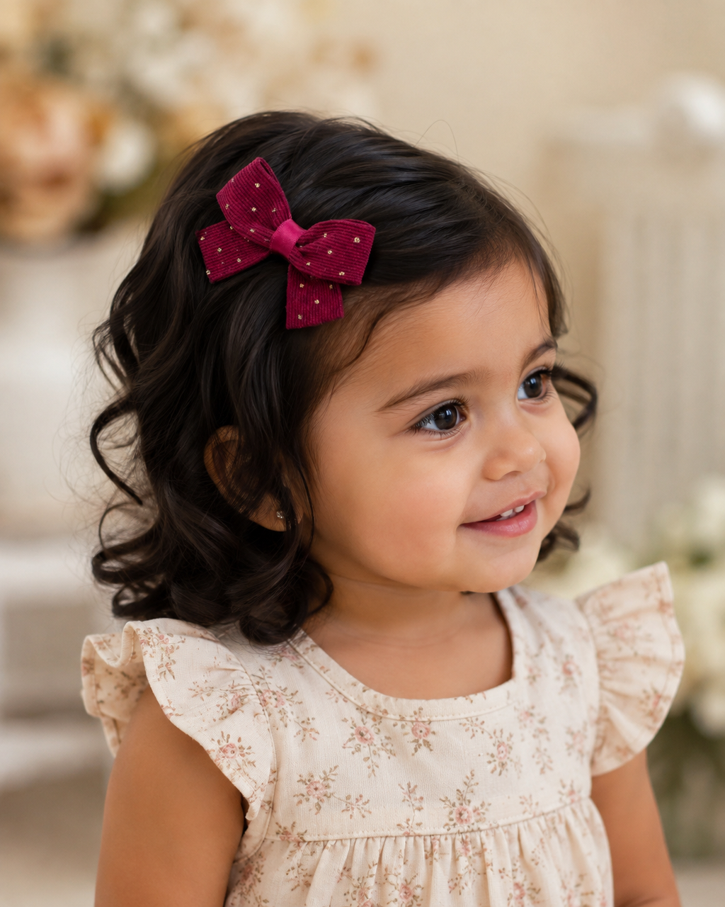 Little Stardust Corduroy - 2 Bow Set