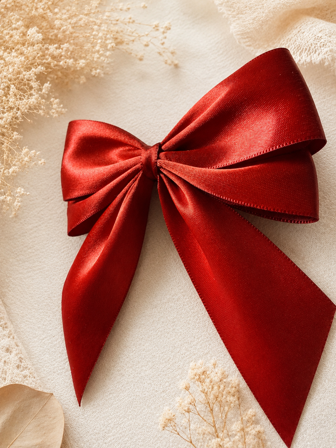 The Signature Satin Bow
