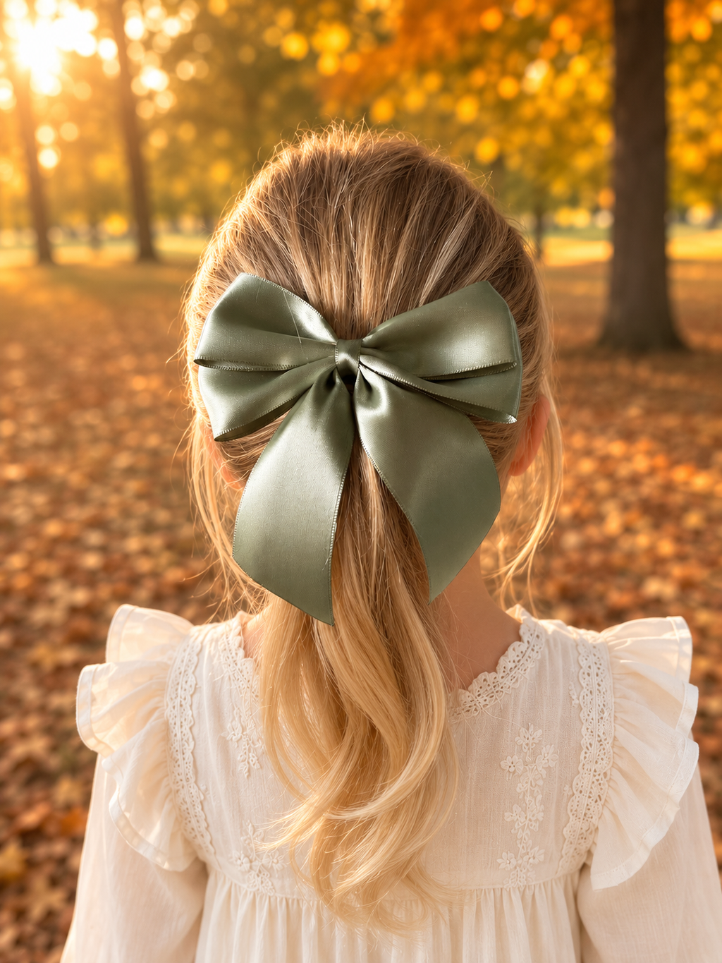 The Signature Satin Bow