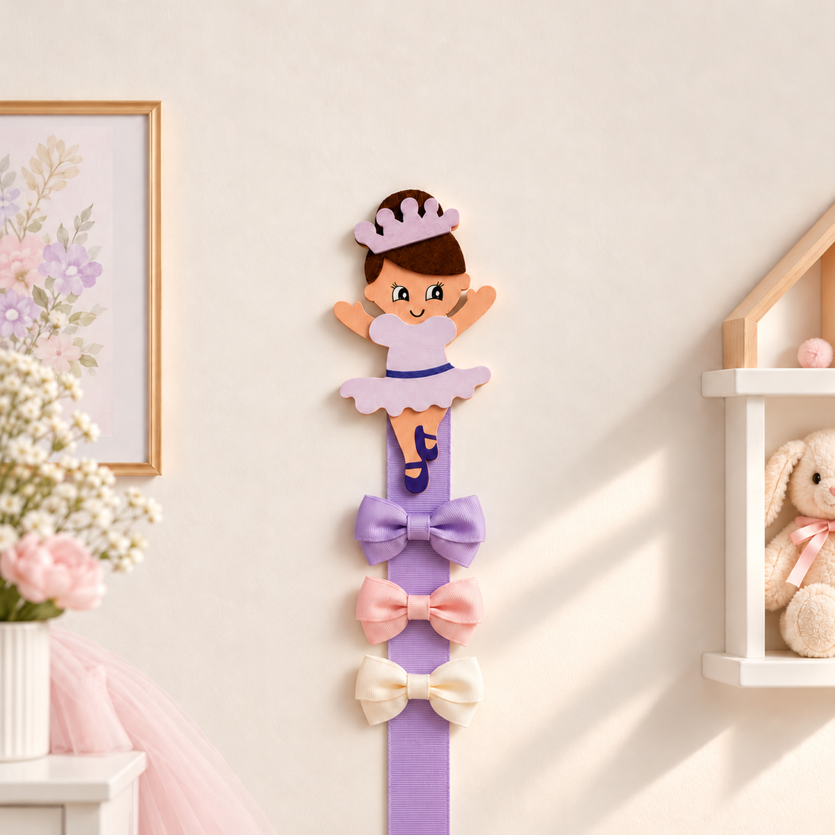 Ballerina Dreams | Ballerina Hair Bow Holder